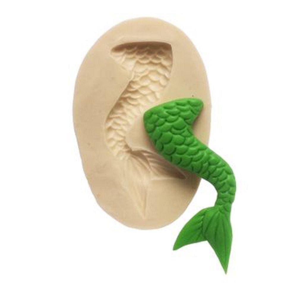 Molde De Silicone Cauda De Sereia