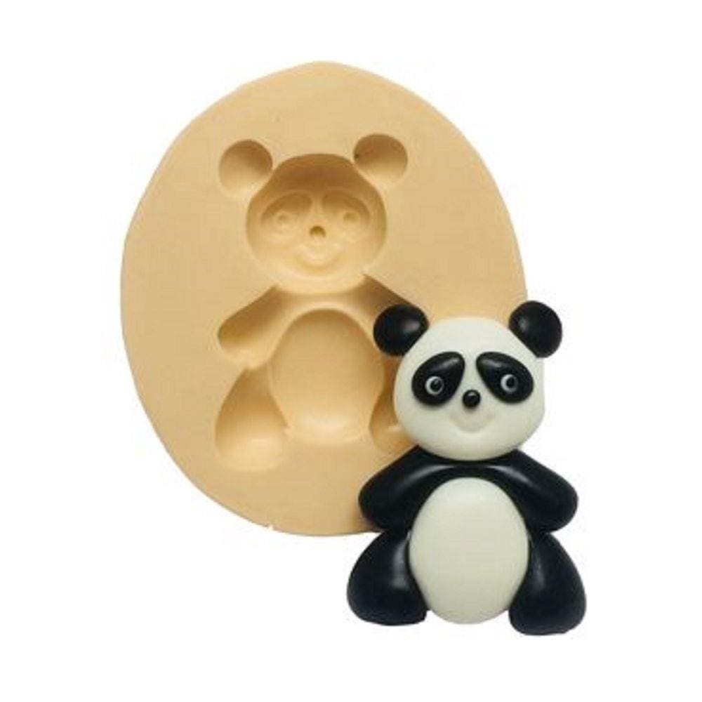 Molde De Silicone Panda