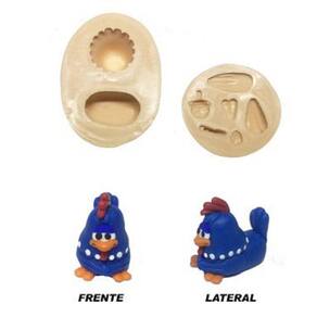 Molde De Silicone Galinha Pintadinha Montar