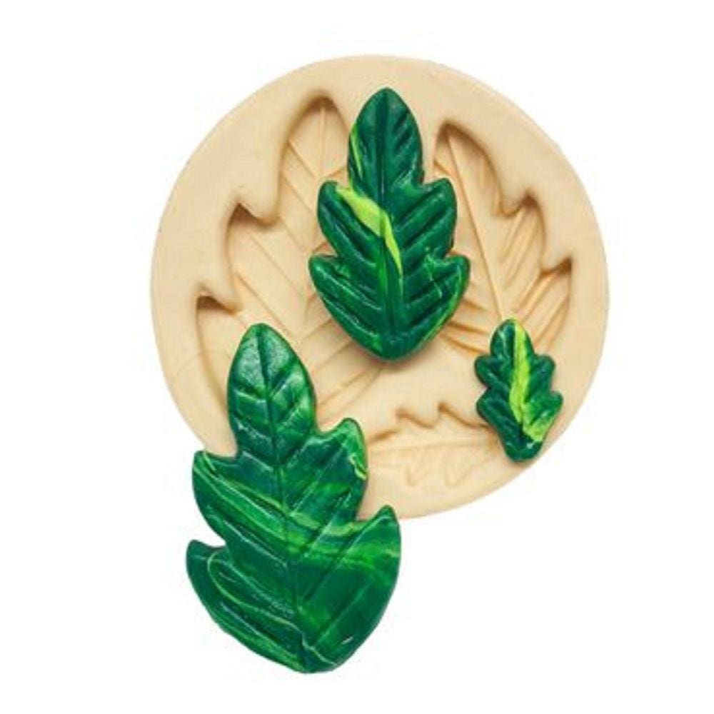 Molde De Silicone Folha