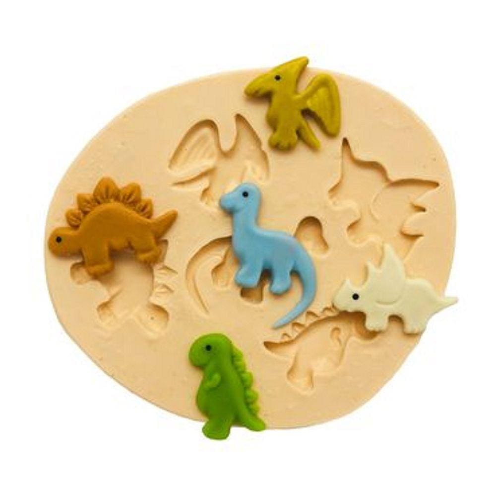 Molde De Silicone Dinossauros
