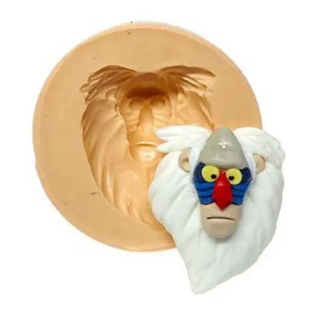 Molde De Silicone Rei Leão, Rafiki