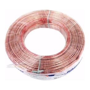 Rolo Fio 2 vias Cabo Permak Cristal 2 X 2,50mm - 100 Mts