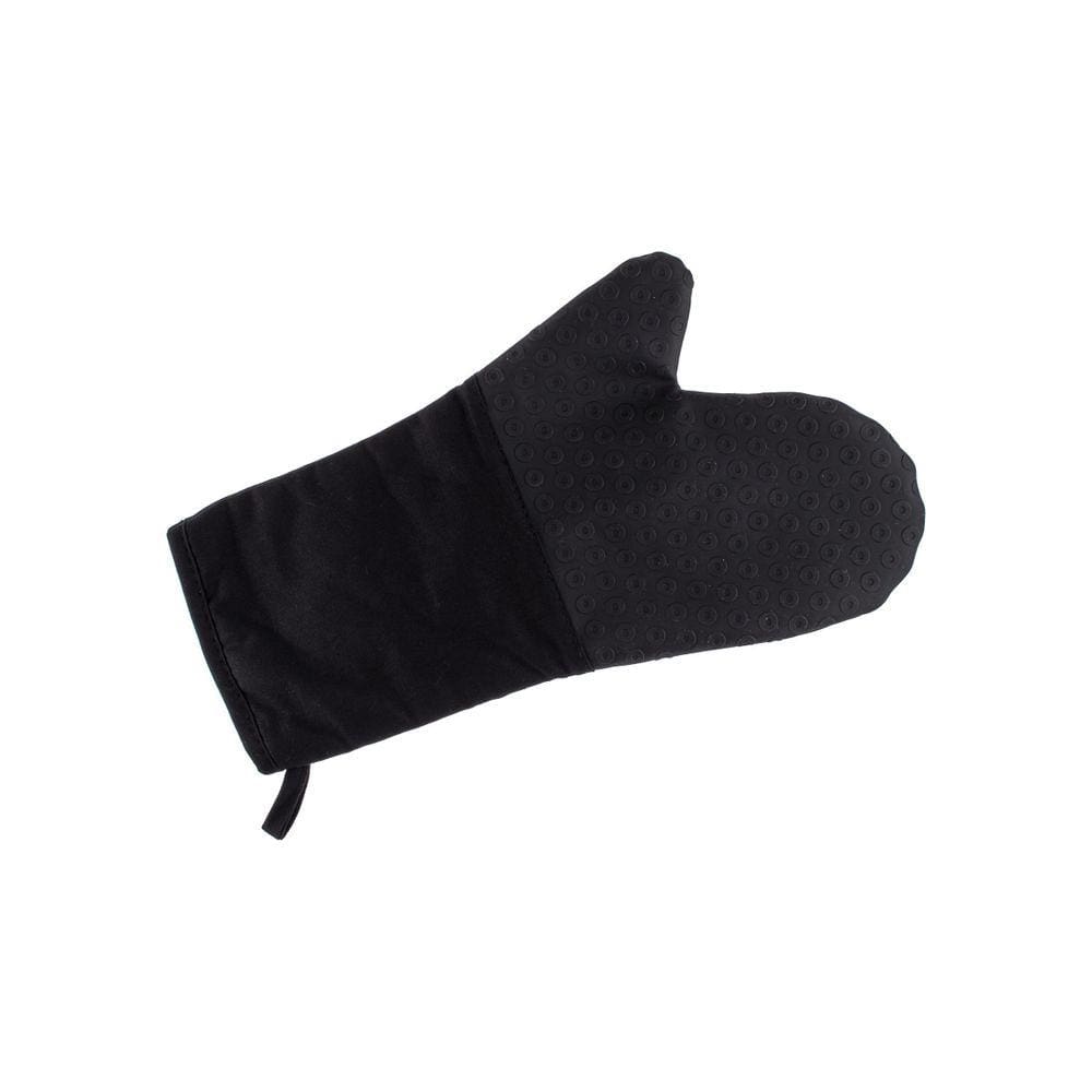 Luva De Silicone E Algodão Preto 35Cm Weck