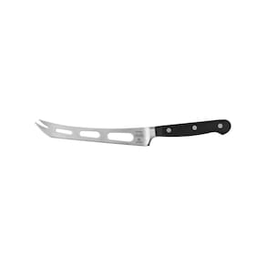 Faca para Queijo Tramontina Century com Lâmina de Aço Inox e Cabo de Policarbonato com Fibra de Vidro Preto 6" Tramontina