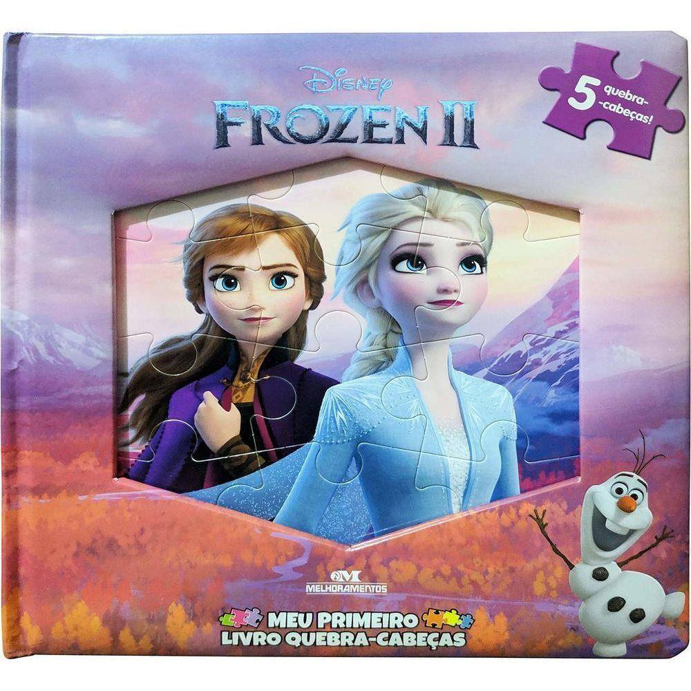 Livro Jogos Disney Frozen