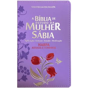 Biblia Da Mulher Sabia Mod 01 Tulipa Lilas