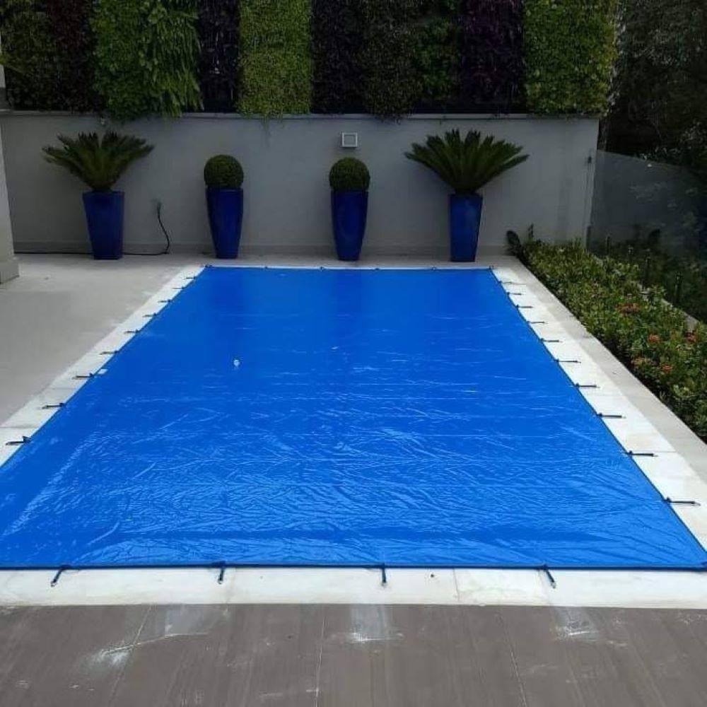 Capa Piscina 5,5X4,5 Térmica+Limpeza+Proteção Uv+Kit