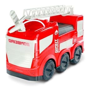 Caminhão de Bombeiros Fire Tank Orange Toys - Vermelho