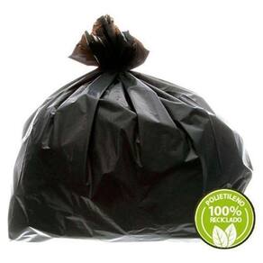 Saco De Lixo 200 Litros Preto Reforçado 100Un