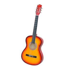 Violao Sunburst Classico Cordas Nylon E Tensor Queens N2004707b