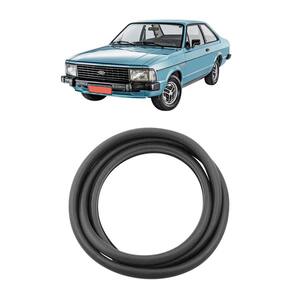 Borracha Vigia Vidro Traseiro Com Ou Sem Friso Ford Corcel 2