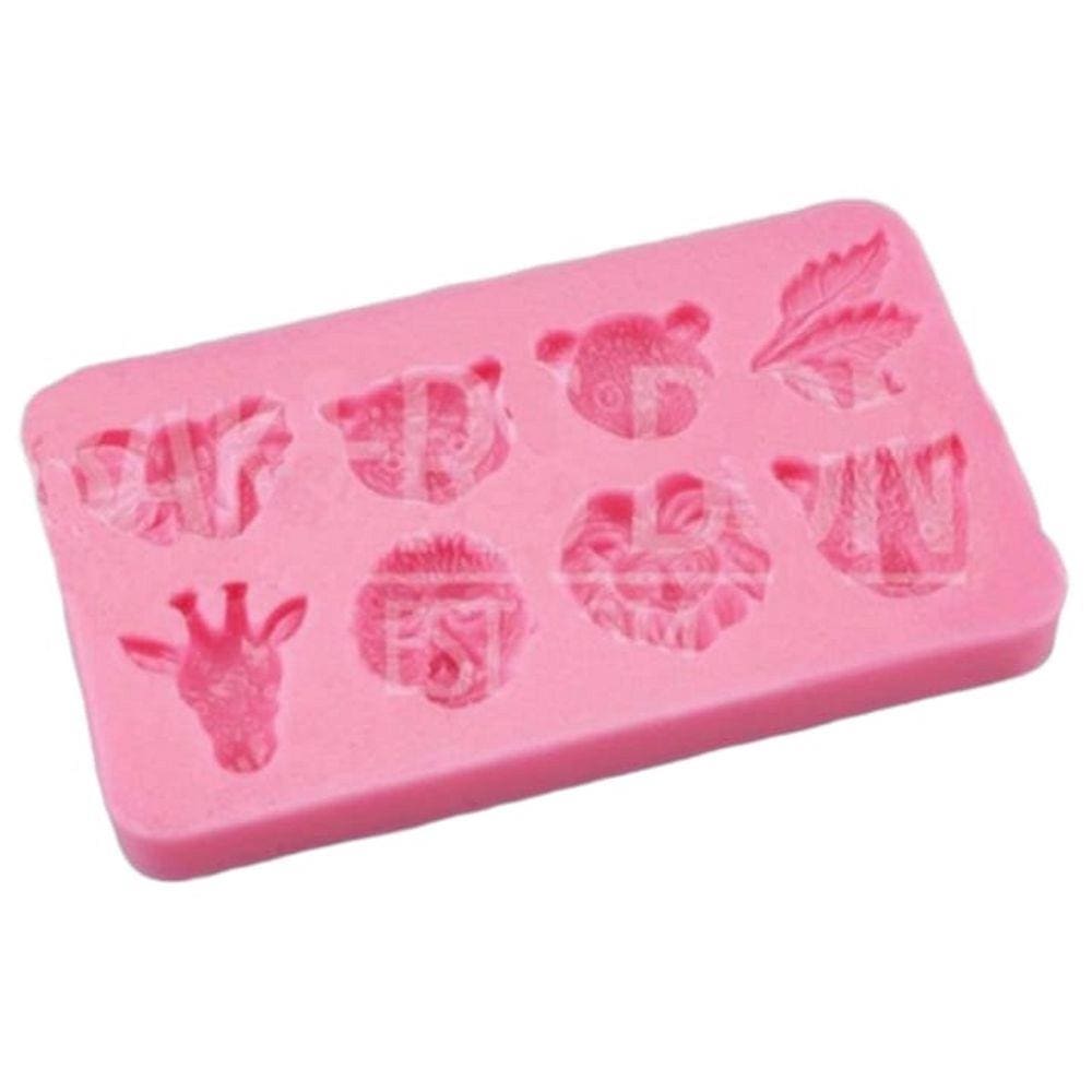Molde De Silicone Safari