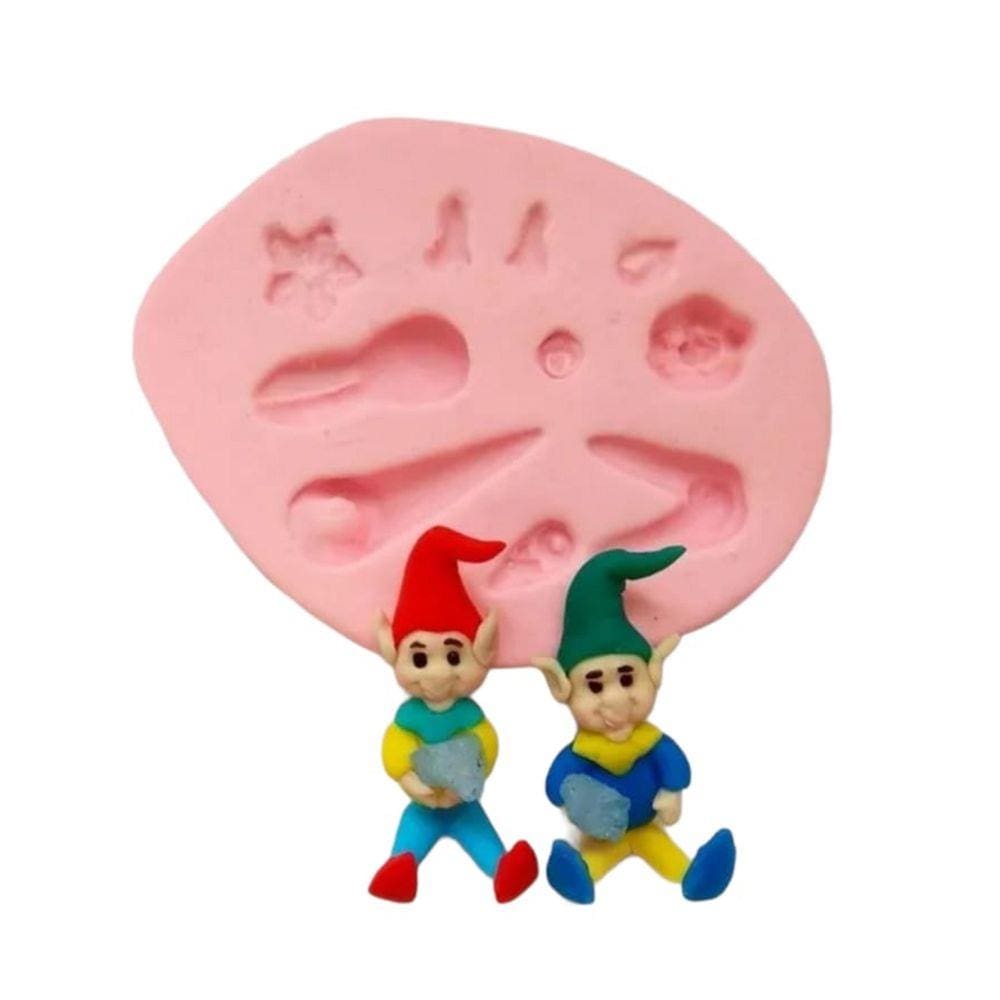 Molde De Silicone Duendes