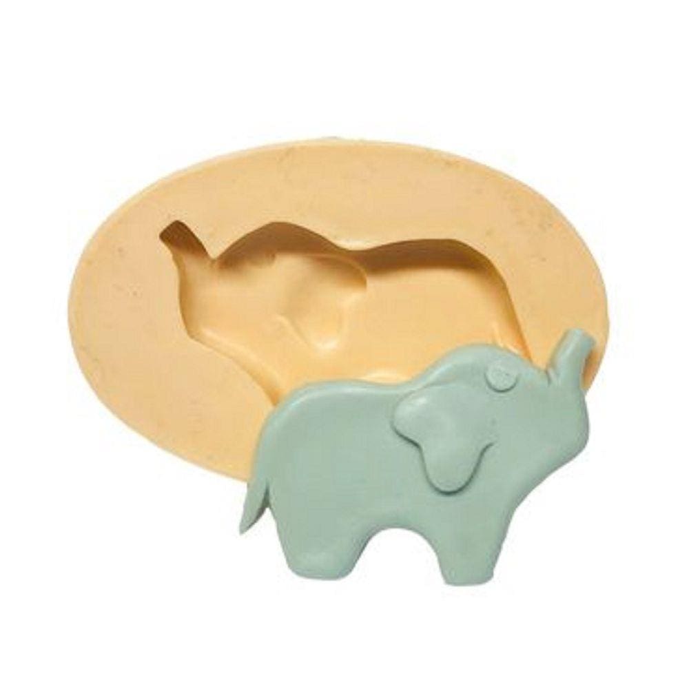 Molde De Silicone Elefante