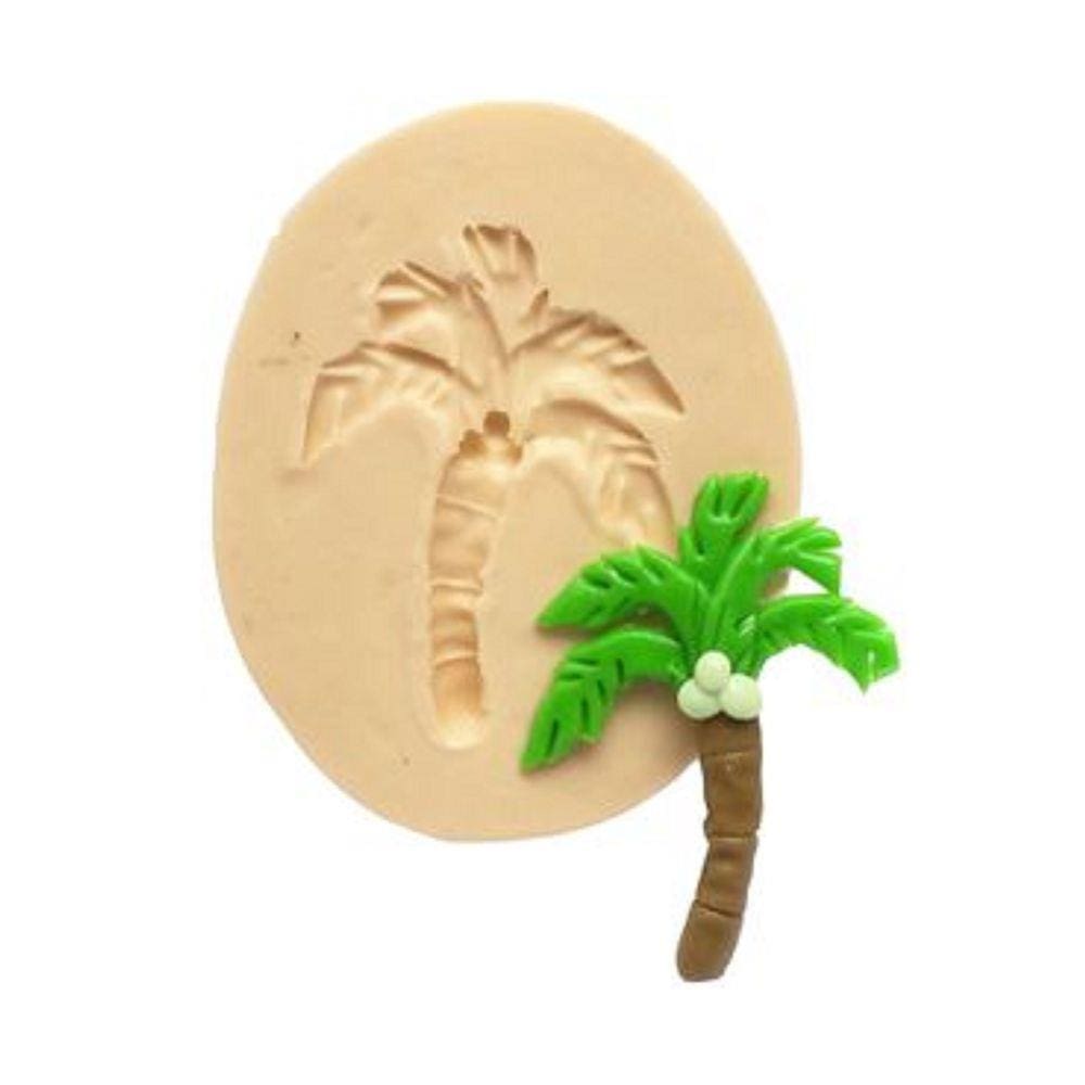 Molde De Silicone Coqueiro