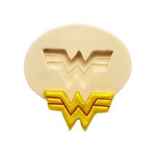 Molde De Silicone Logo Mulher Maravilha