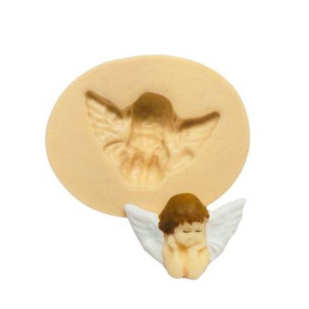 Molde De Silicone Anjo