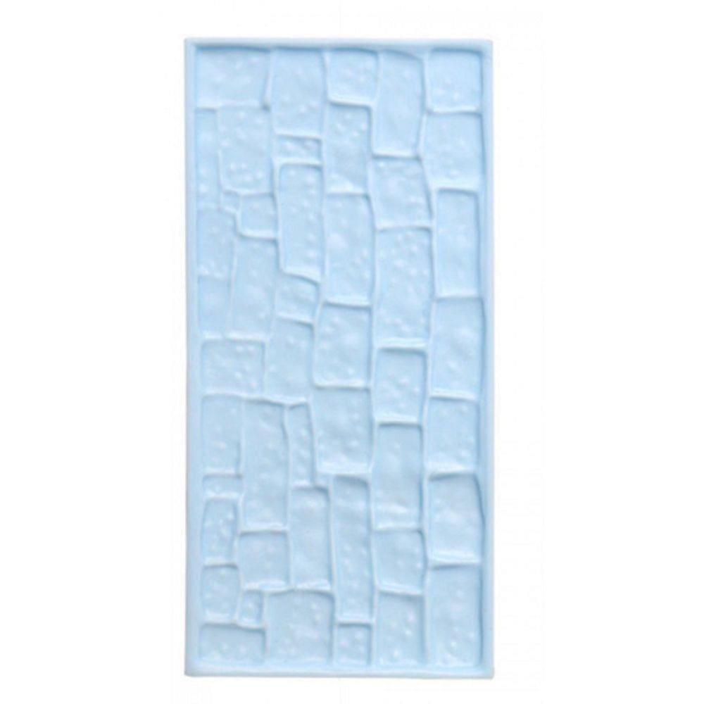 Molde De Silicone Textura Tijolos