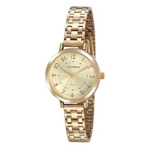 Relógio Feminino Mondaine Dourado - 53864LPMVDE3