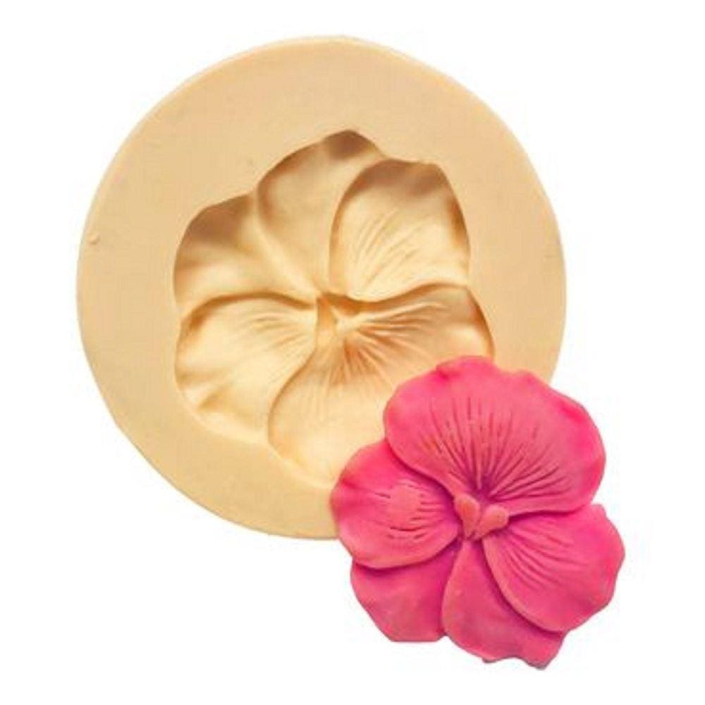 Molde De Silicone Flor