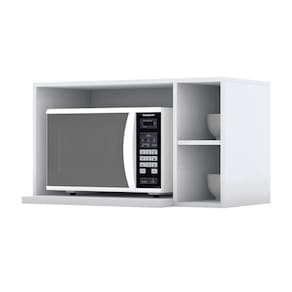Armário Aéreo Henn Americana p/ Micro-ondas Branco
