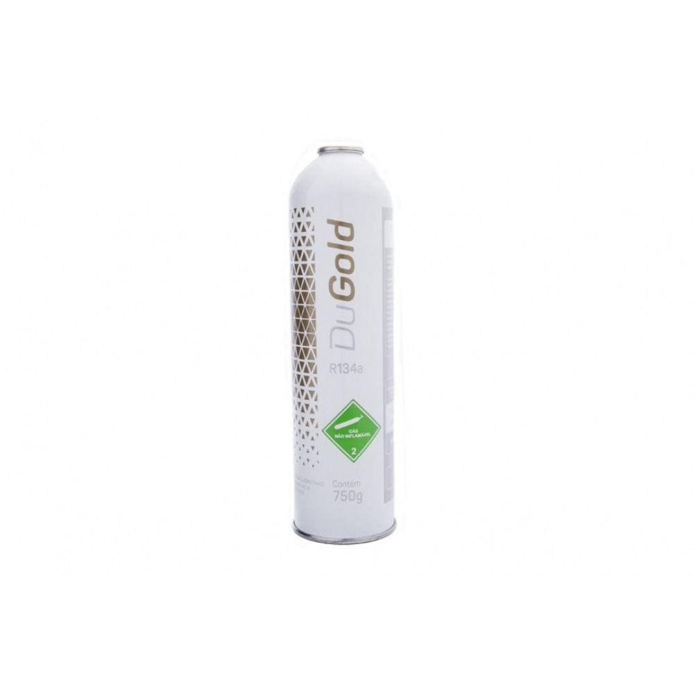 Fluído Gás Refrigerante Dugold Tetrafluoretano R134A 750g ONU3159