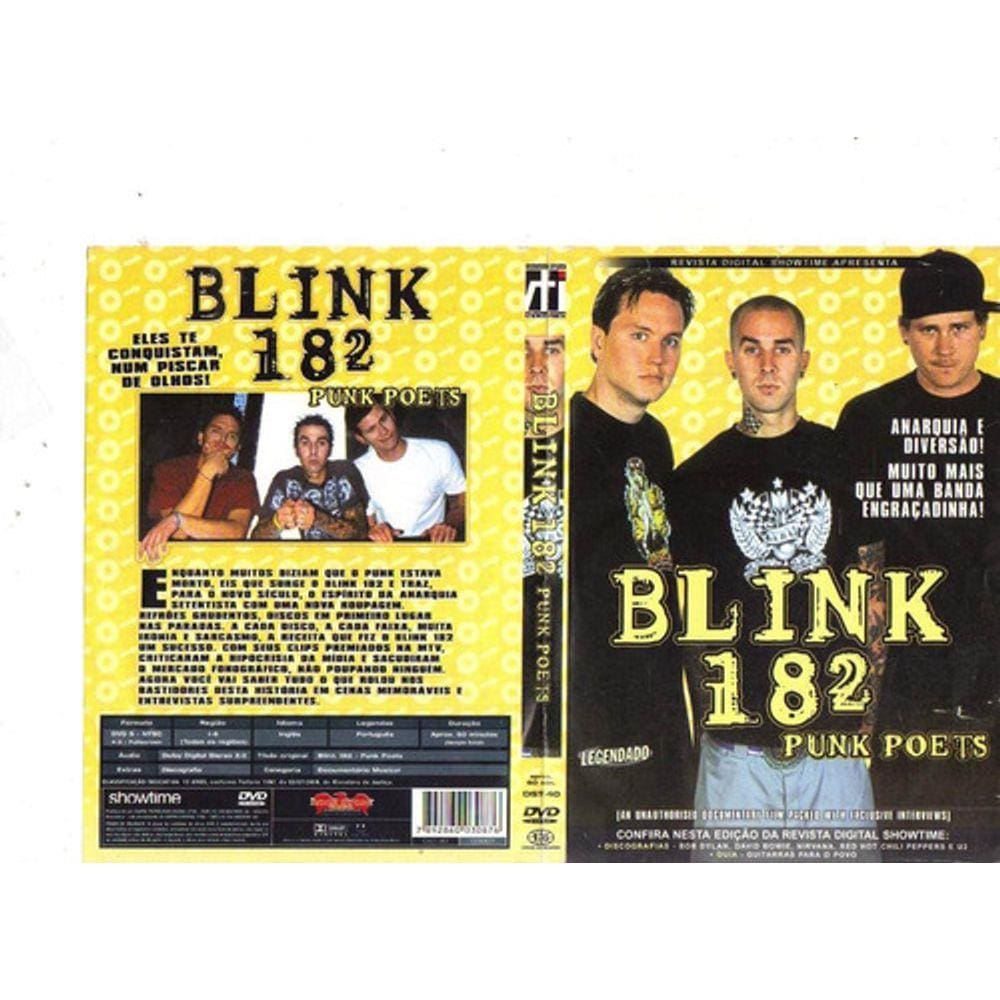 DvD - Blink 182 Punk Poets Univesal