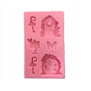 Molde De Silicone Fadas, Portas, Resina, Confeitaria, Biscuit Molds Planet
