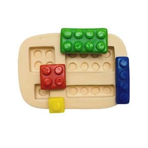 Molde De Silicone Lego, Peças Montar, Resina, Confeitaria, Biscuit Molds Planet