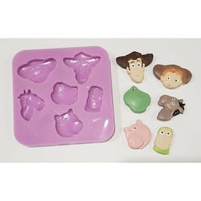 Molde De Silicone Toy Story, Resina, Confeitaria, Biscuit Molds Planet