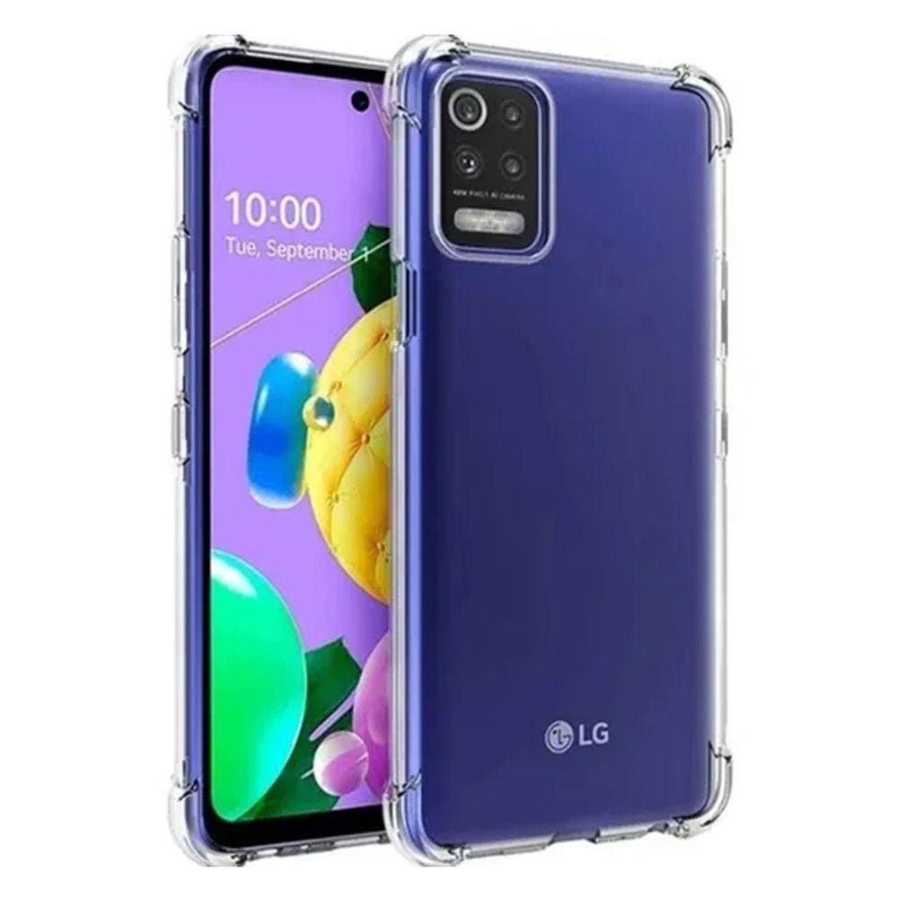 Capinha Silicone Antichoque Transparente LG K62 K520BMW