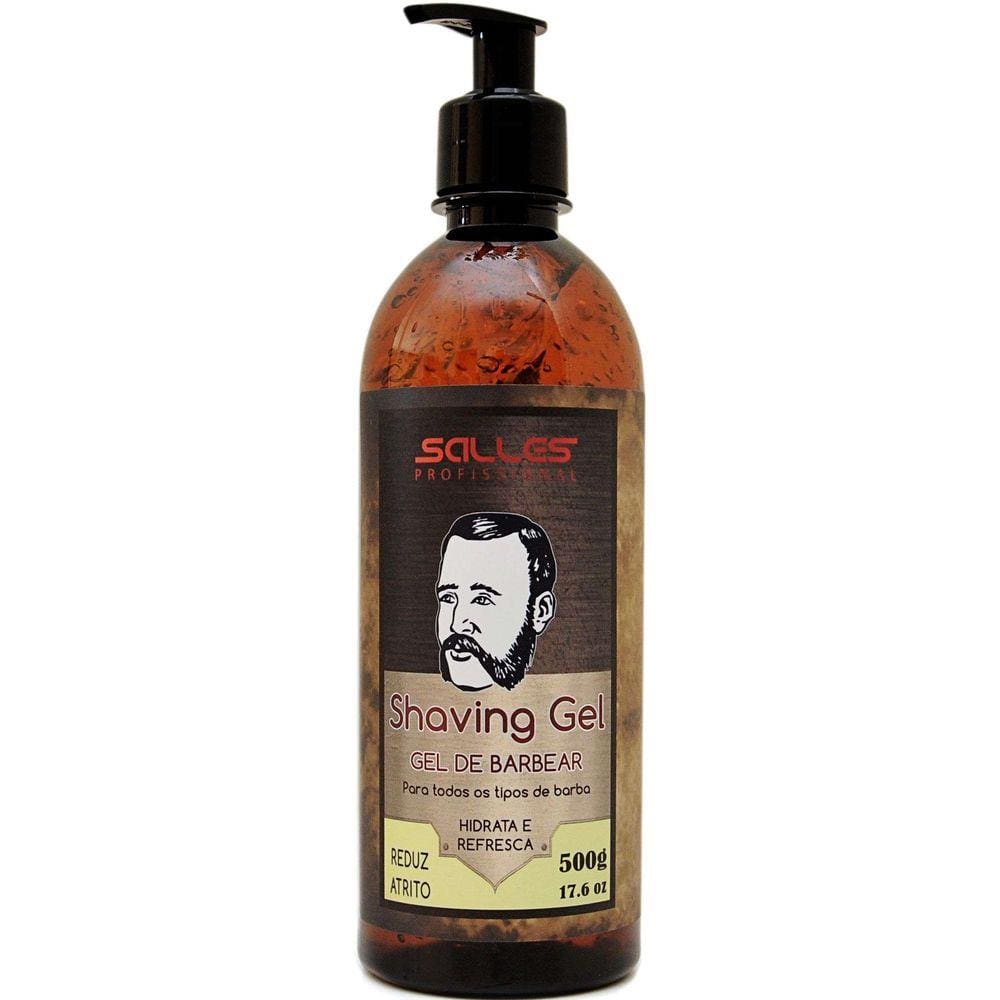 Shaving Gel de Barbear Salles Profissional 500gr