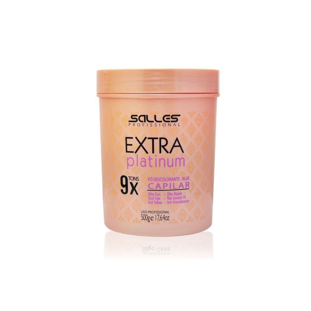 Pó Descolorante Extra Platinum Azul Salles 500g