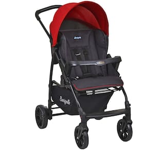 Carrinho de Bebê Passeio Reclinavel Nascimento Até 15 Kg Ecco Burigotto