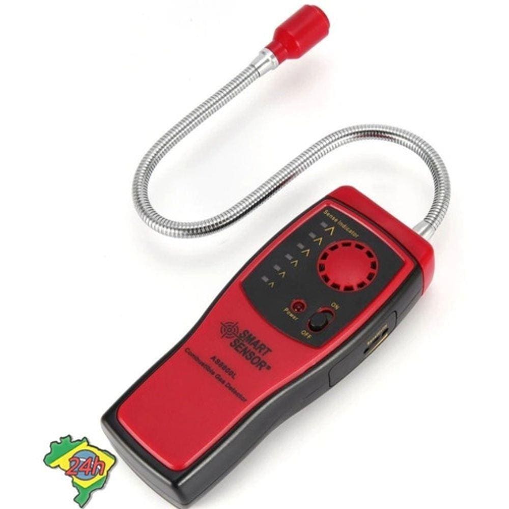 Detector Vazamento De Gás Inflamável Monóxido Medidor Pro