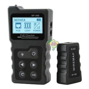 Testador Cabo De Rede Digital Nf-488 Lcd Multifuncional Rj45
