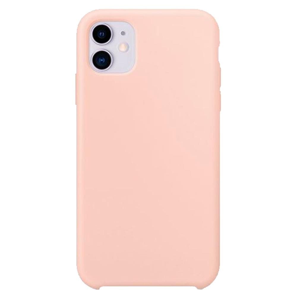 Case Aveludada Para Modelo 11 (Tela 6.1") Rosa-areia