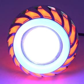 Farol Moto Olho Anjo Diabo Luz 30w Led 9v-60v Xenon Led