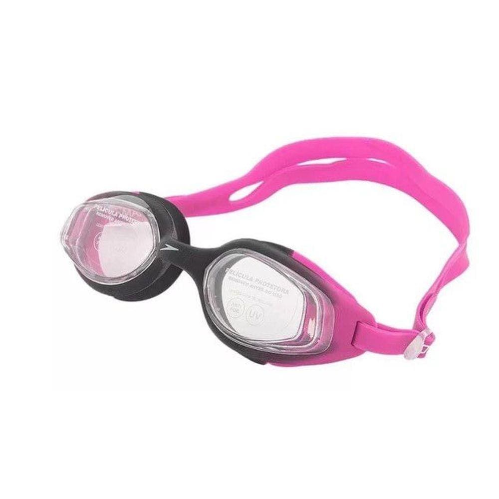 Óculos de Natacão Speedo Smart - Preto/Rosa