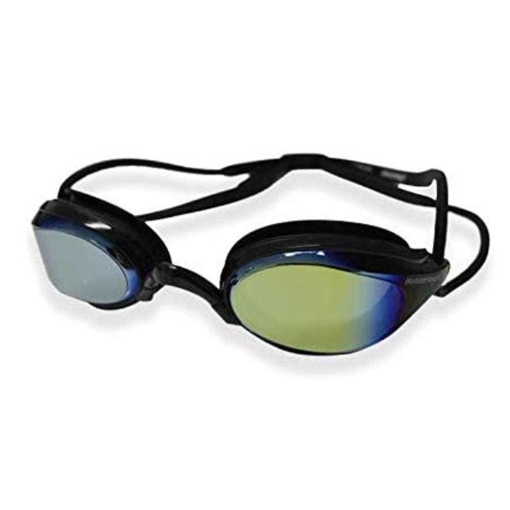 Óculos De Natação Hammerhead Aquatech Mirror - Preto Espelhado
