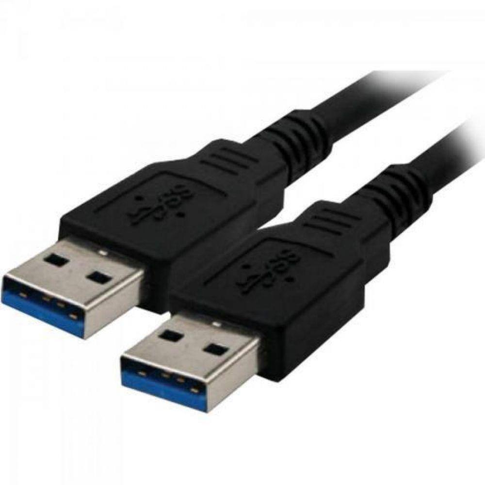 Cabo de Dados Usb 3.0 A Macho X Usb 3.0 A Macho 1,8m Preto