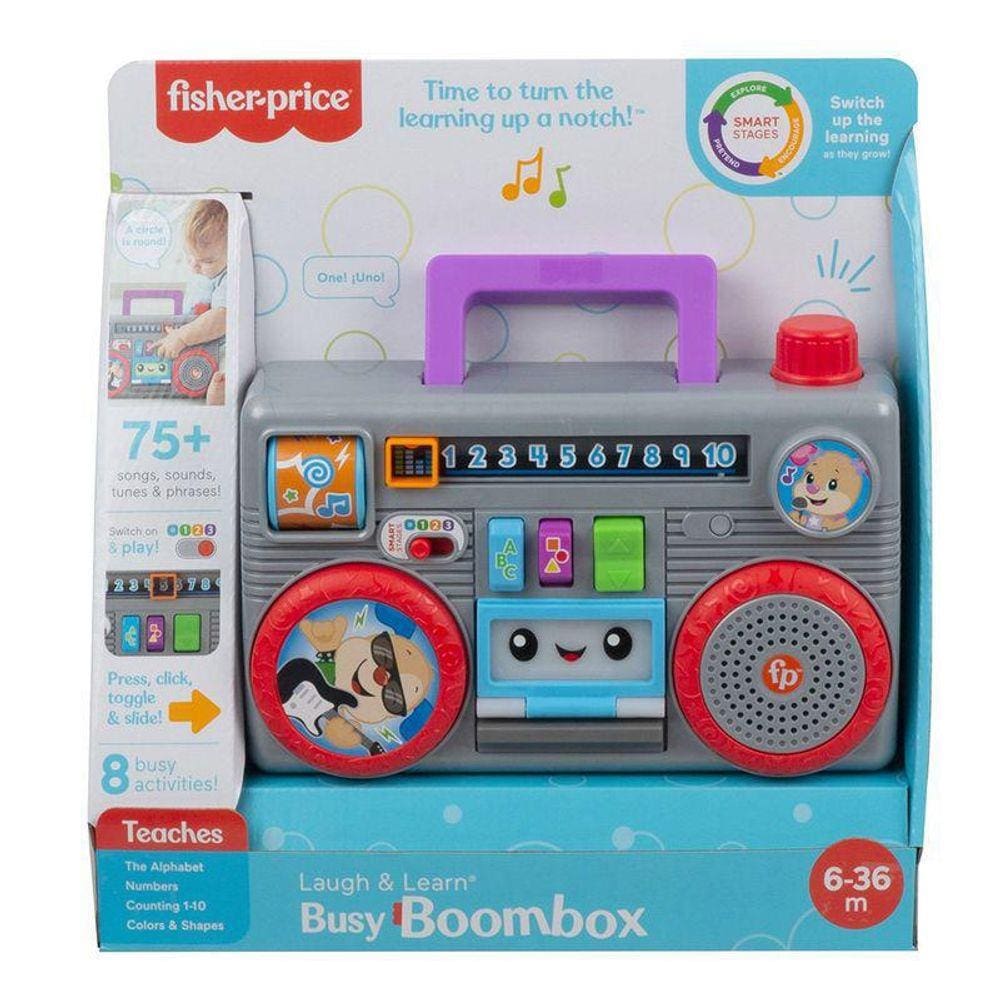 Fisher Price Rádio Portátil Dance E Aprenda - Mattel Hbb57