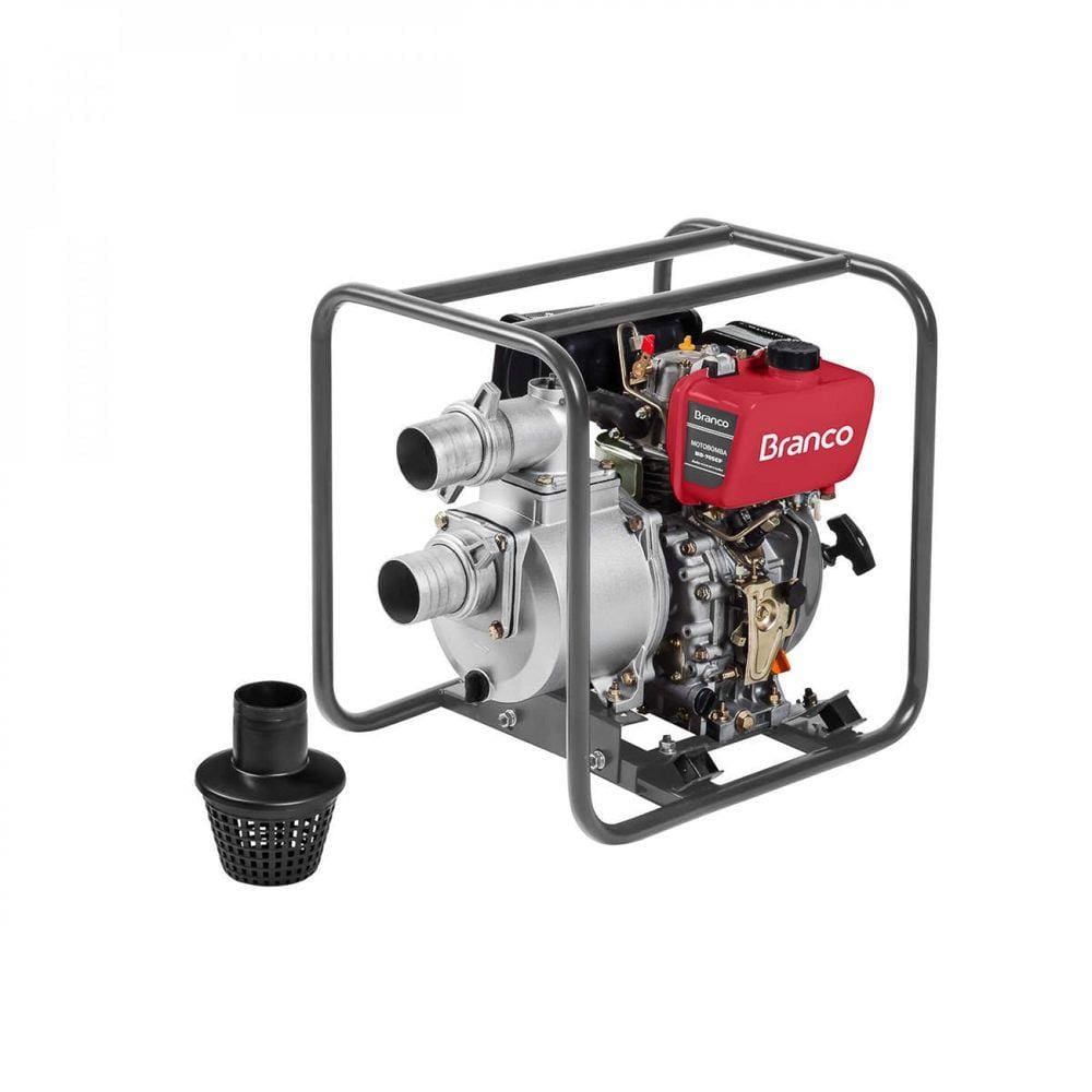 Motobomba BD-705 3 Branco Vermelho