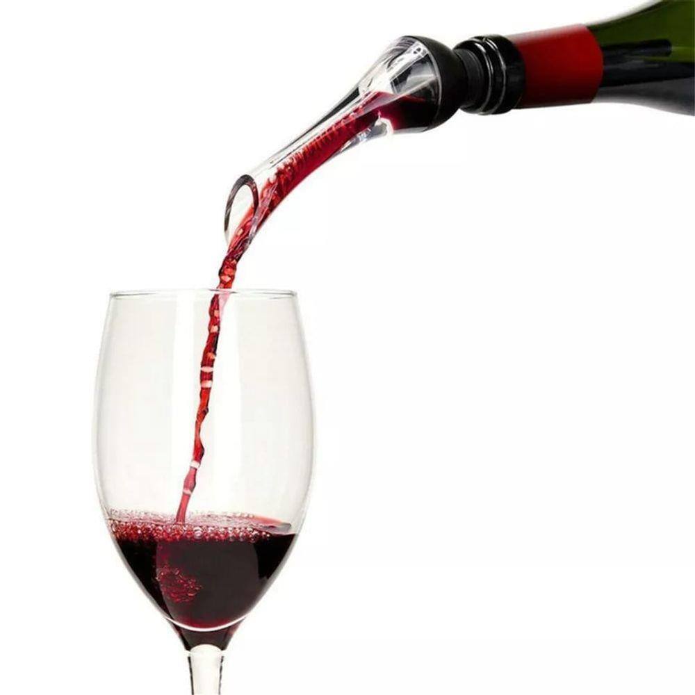 Aerador de Vinho com Bico Acrilico Mimo Style