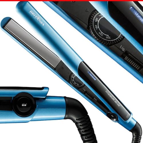 imagem-Prancha Chapinha Titanium Profissional  Britânia Blue