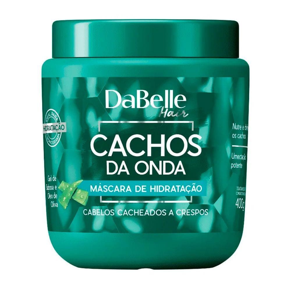 Máscara De Tratamento Dabelle Cachos Da Onda 400g
