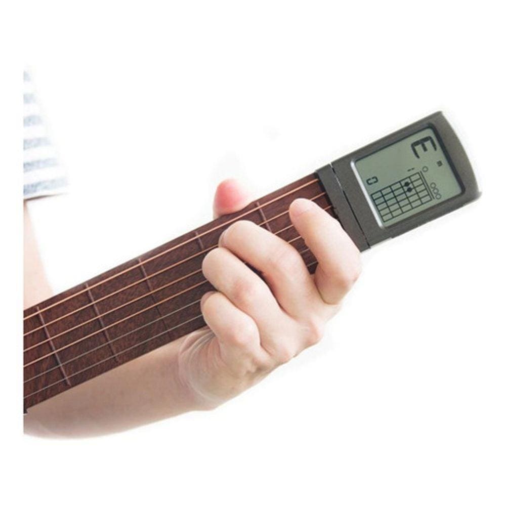 Guitarra De Bolso Portátil Display Digital Para Iniciantes