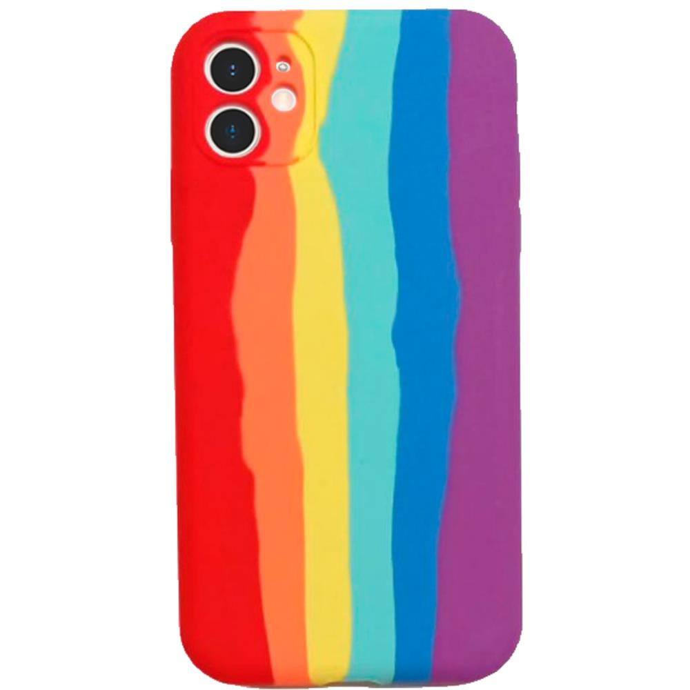 Case Aveludada Para Modelo 11 (Tela 6.1") Rainbow