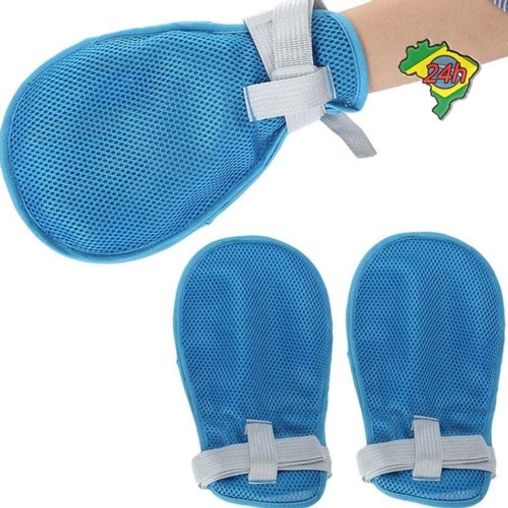 Luvas De Restrição Protetoras Mão Dedo Retenção Segurança 2